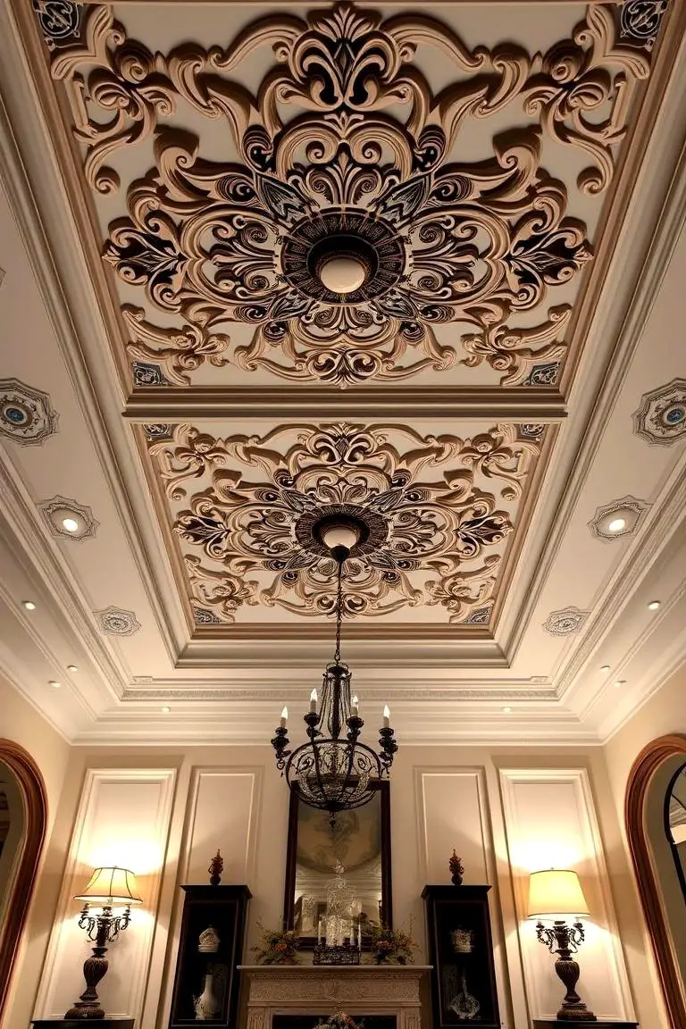 Illuminated Medallion Elegance