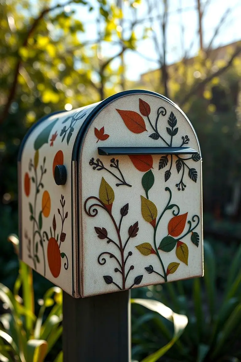 Nature-Inspired Whimsical Mailbox