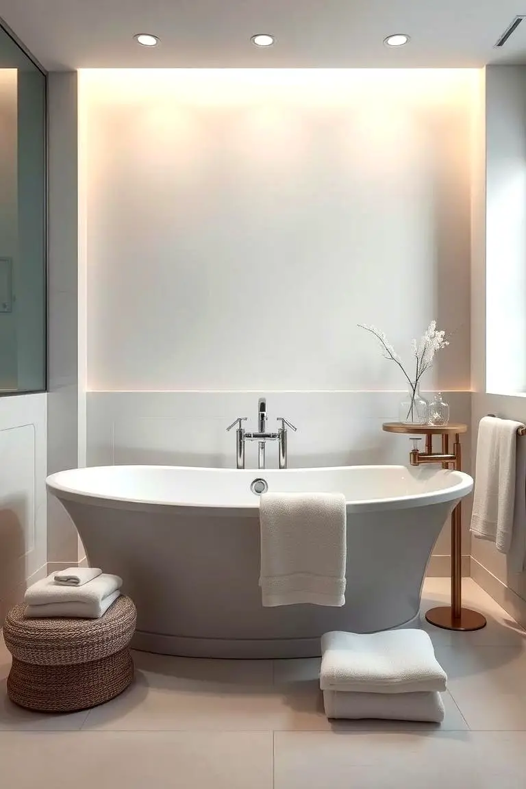 Freestanding Tub Feature Bathroom