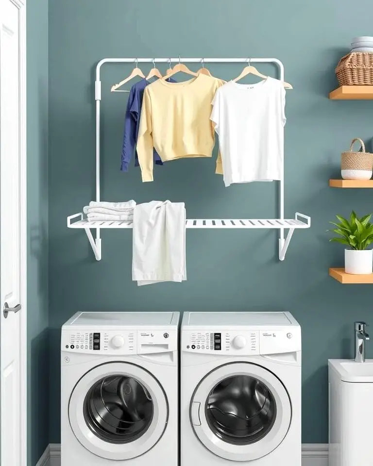 Foldable Wall-Mounted Drying Racks