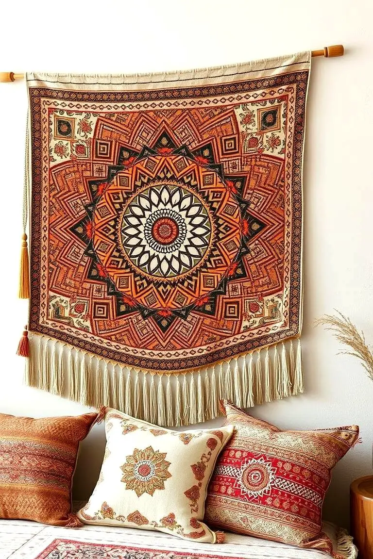 Artistic Patterned Tapestry Hangings
