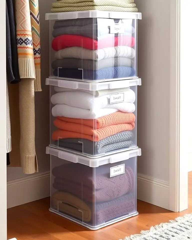 Stackable Storage Boxes