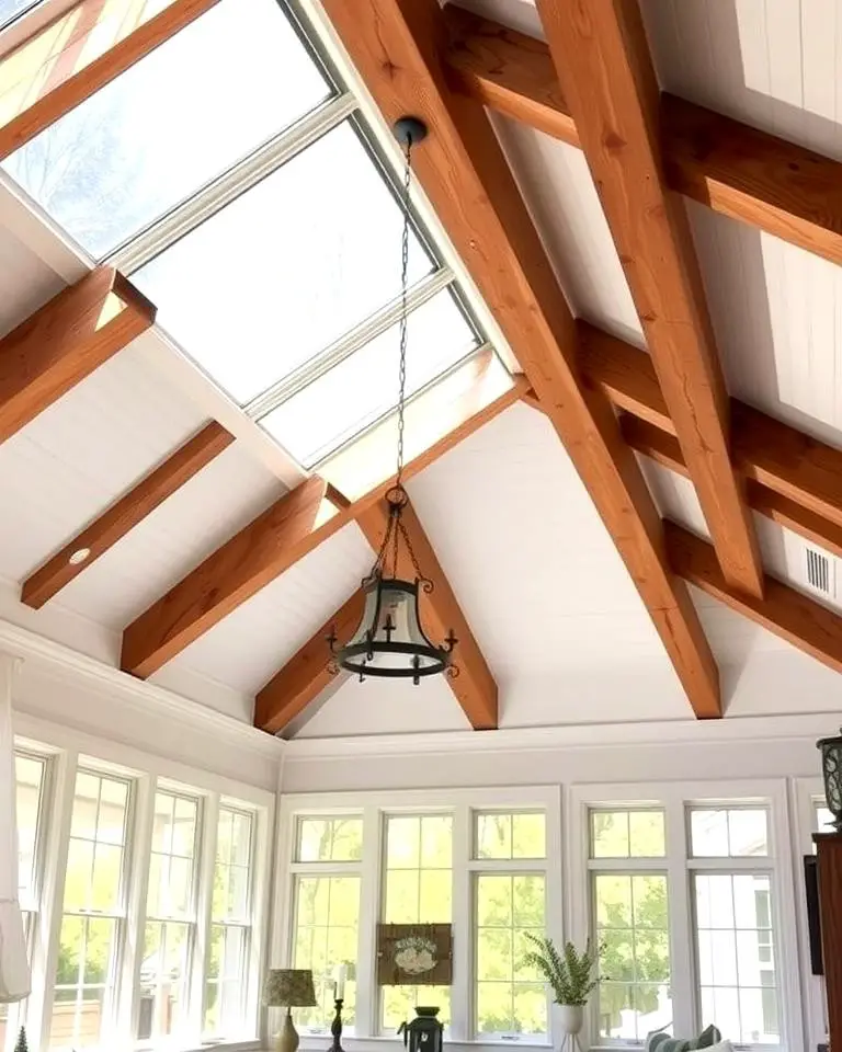 Wooden Beam Accents