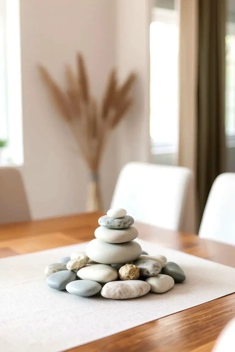 Minimalist Stone Arrangement
