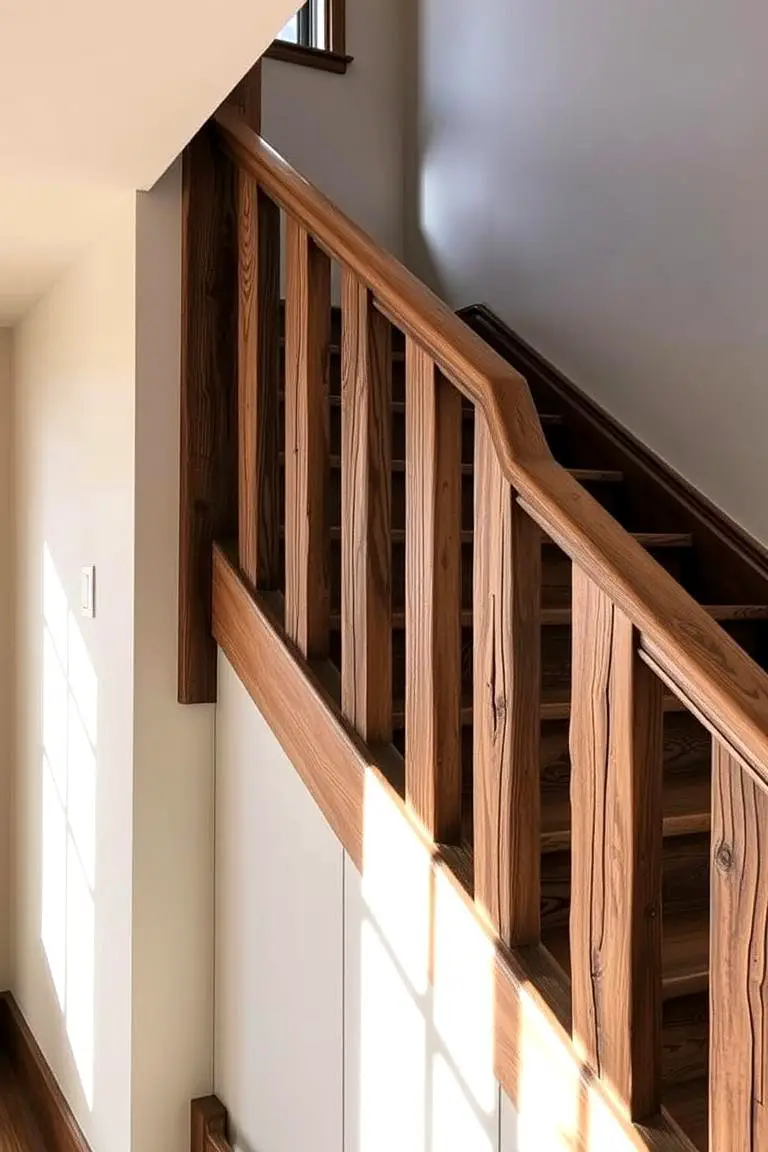 Antique Reclaimed Wood Railing