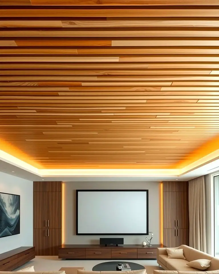 Wood Slat Ceiling