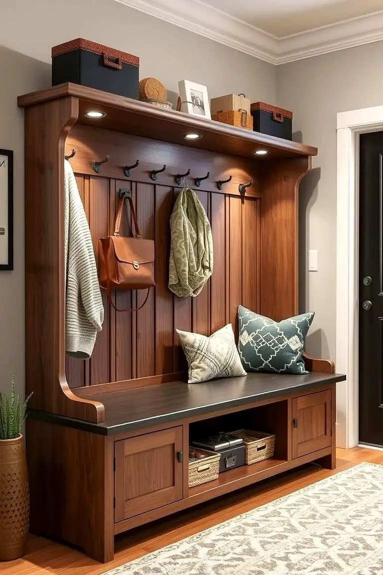 Multi-Functional Entry Bench