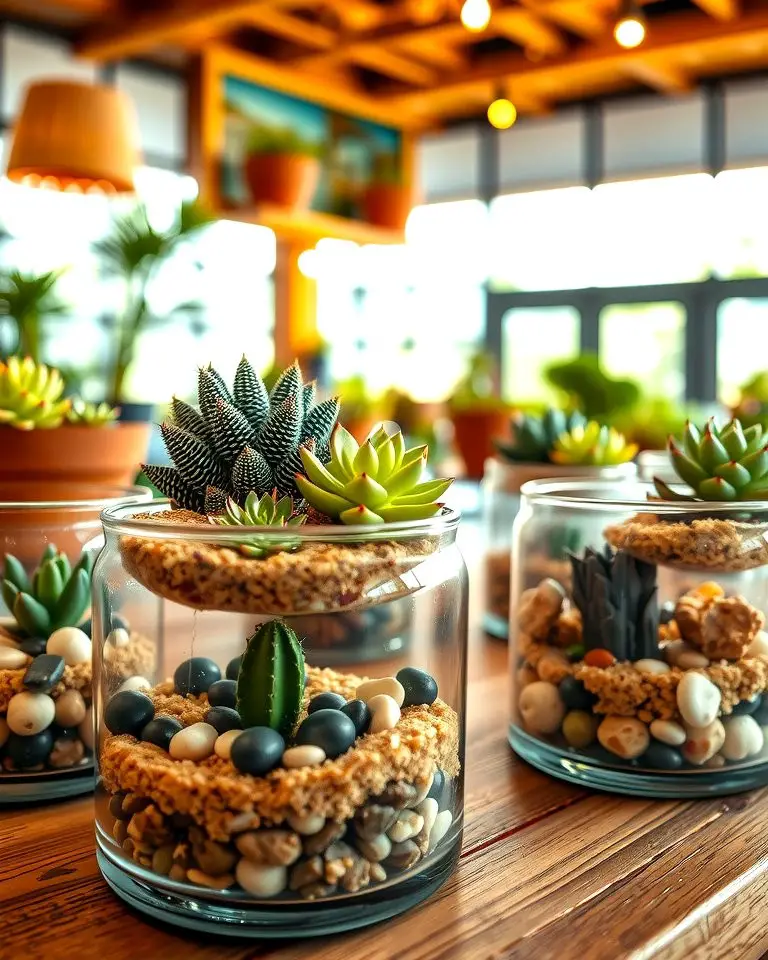 Succulent Terrariums