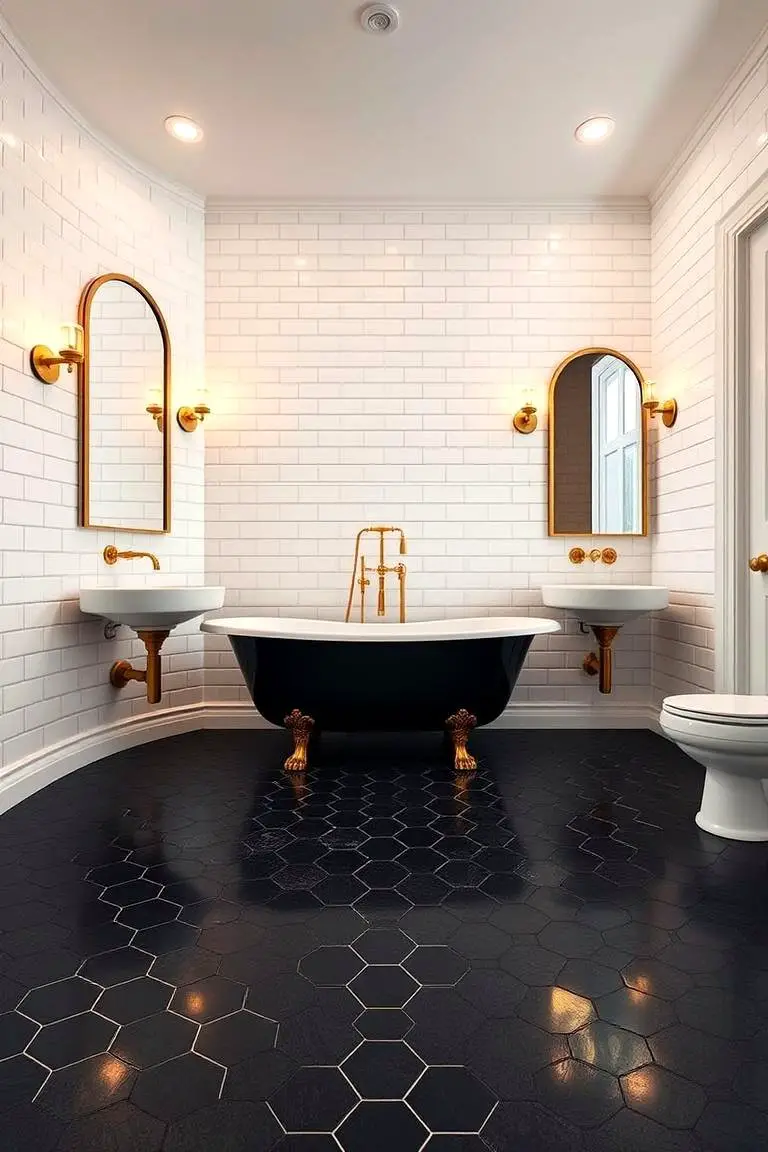 Classic Black and White Elegance