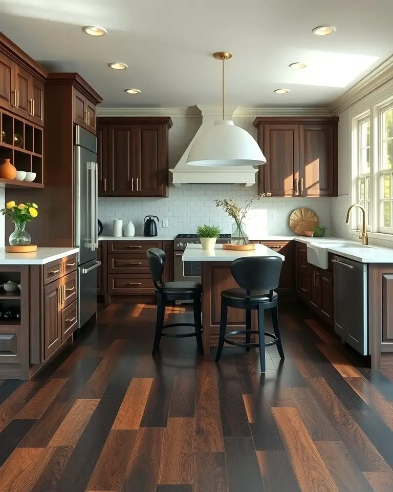 Transitional Kitchens with a Blend of Styles