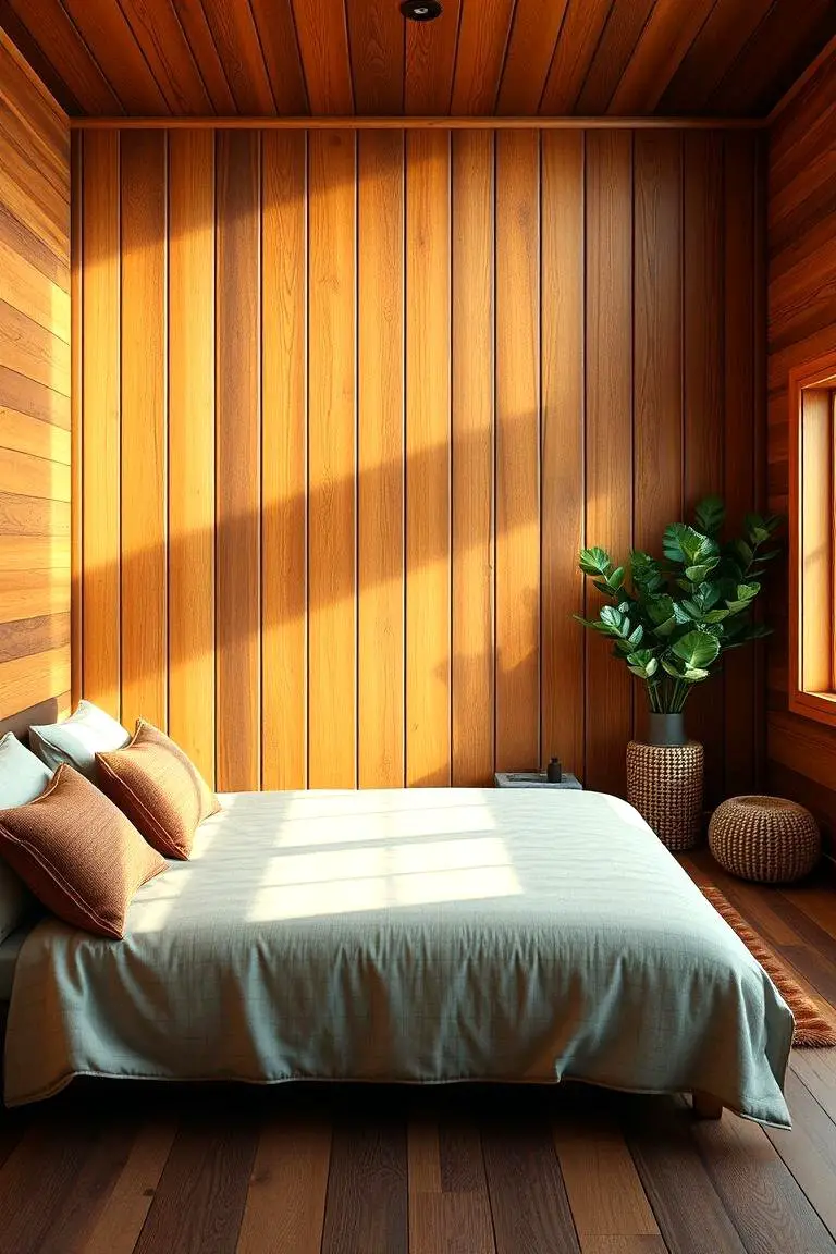 Warm Wood Paneling