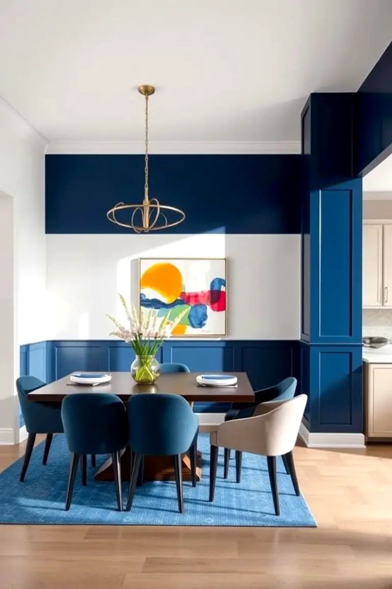 Bold Color Contrasts