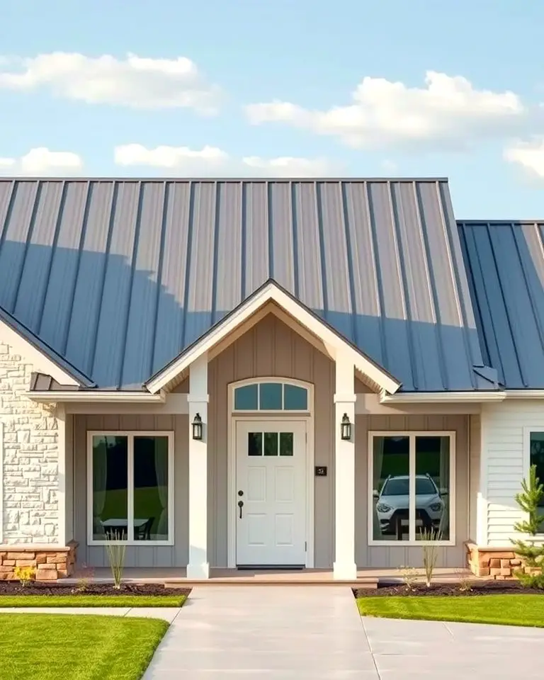 Modern Metal Roofing