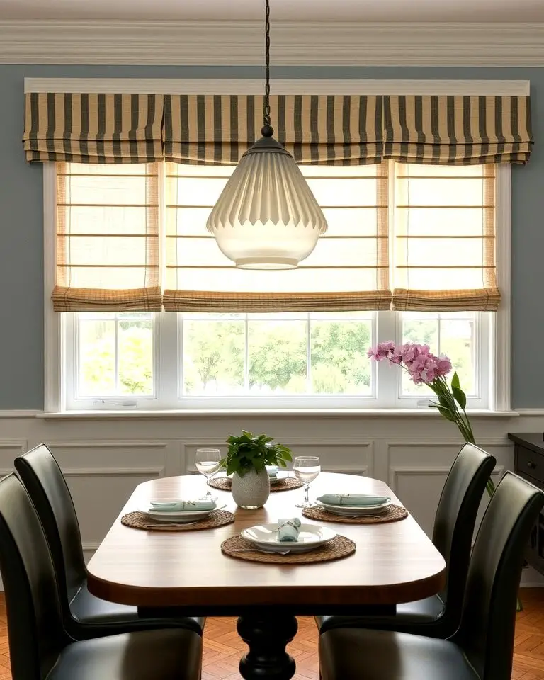 Roman Shades for a Tailored Look