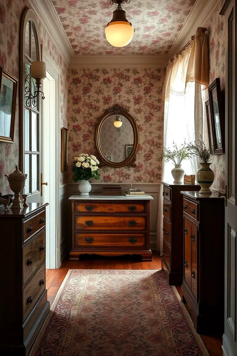 Vintage Inspired Entry
