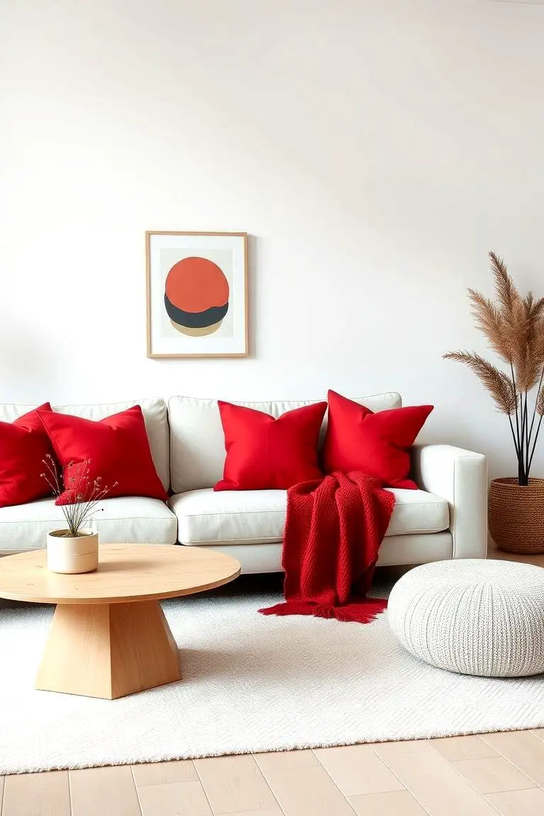 Red in Modern Scandinavian Design