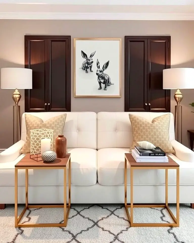 Dual Side Tables