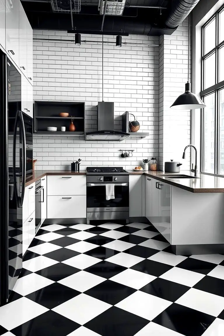 Bold Black and White Contrast