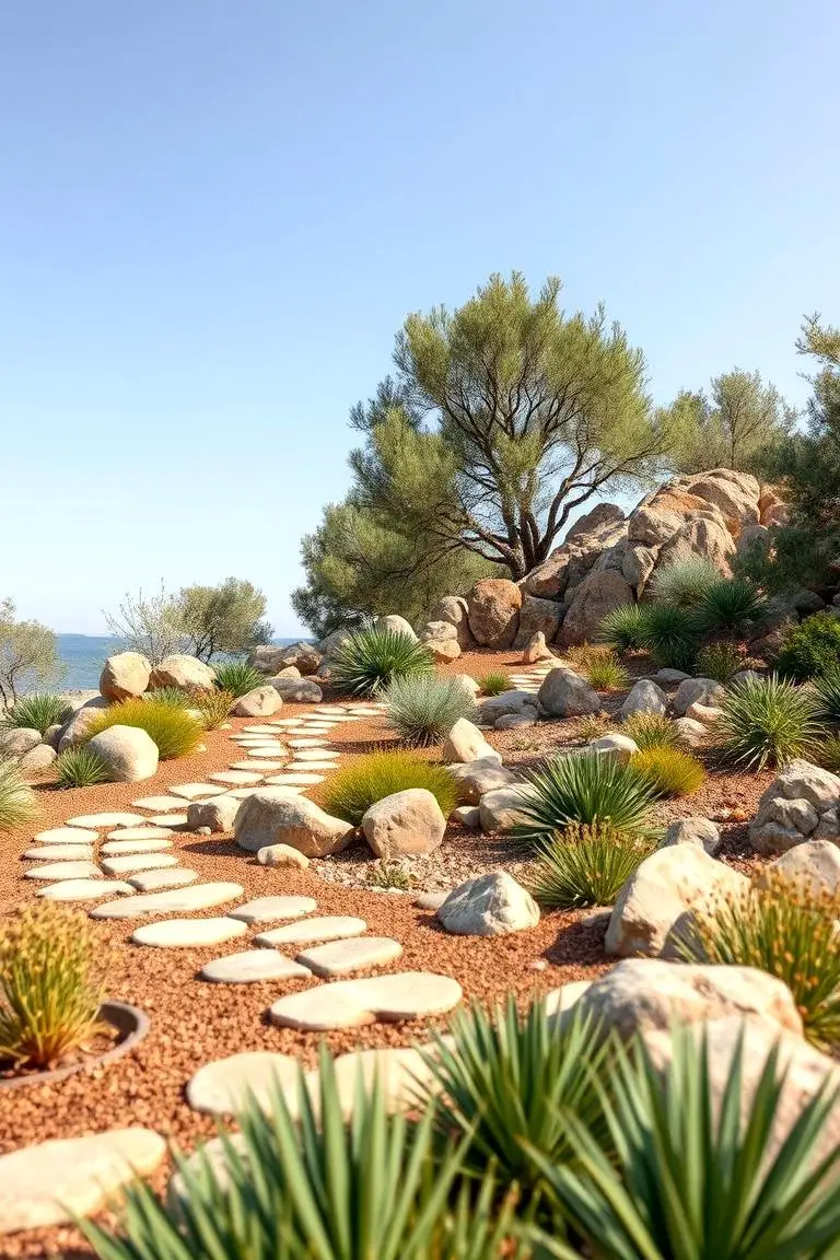 Naturalistic Rock Garden