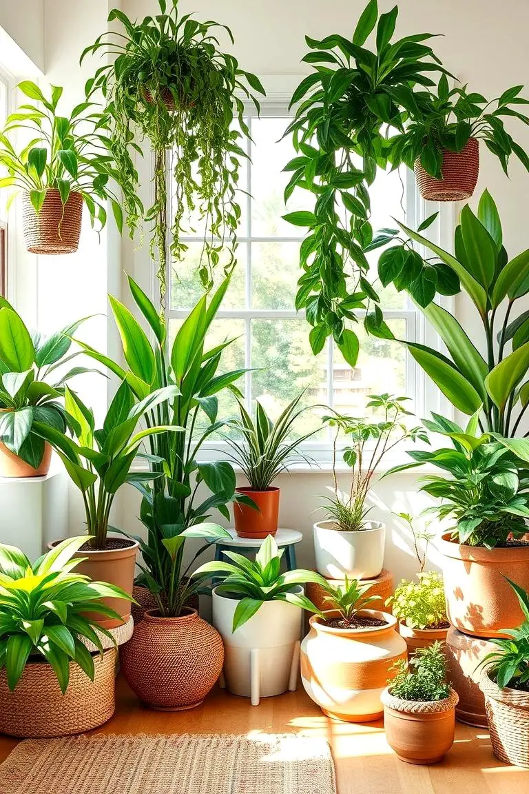 Lush Indoor Plants