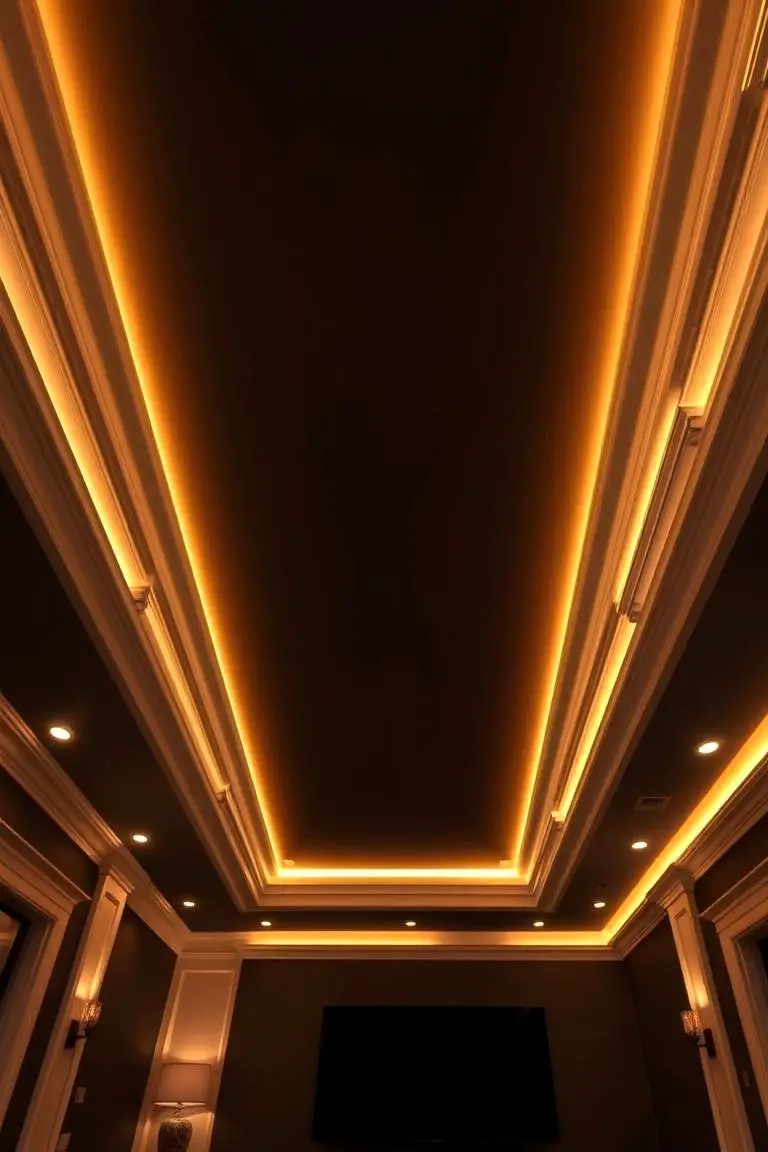 Accent Lighting Crown Molding