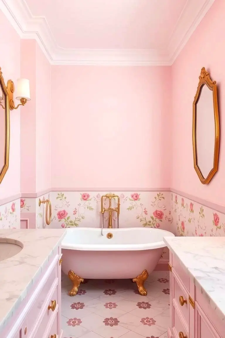 Soft Pastel Pink
