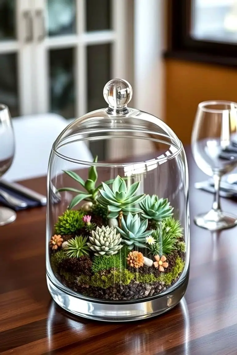 Botanical Glass Terrarium