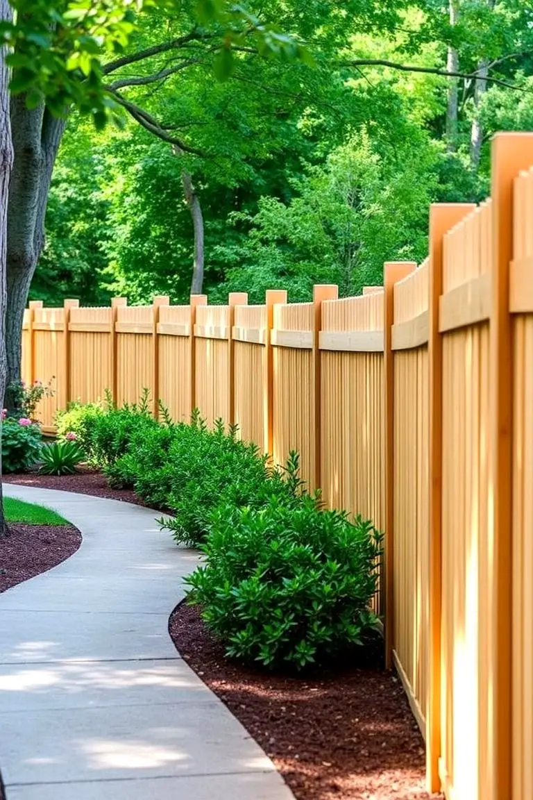 Cedar Fencing for Curb Appeal