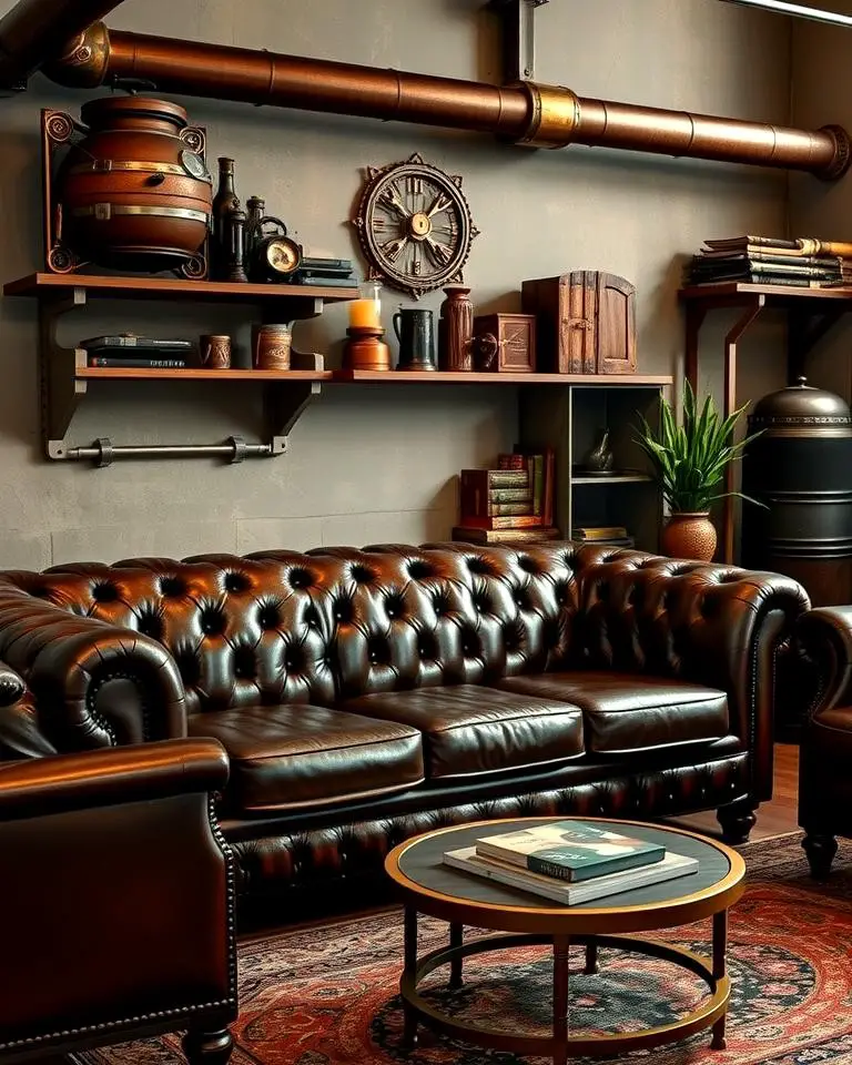 Leather Chesterfield Sofas