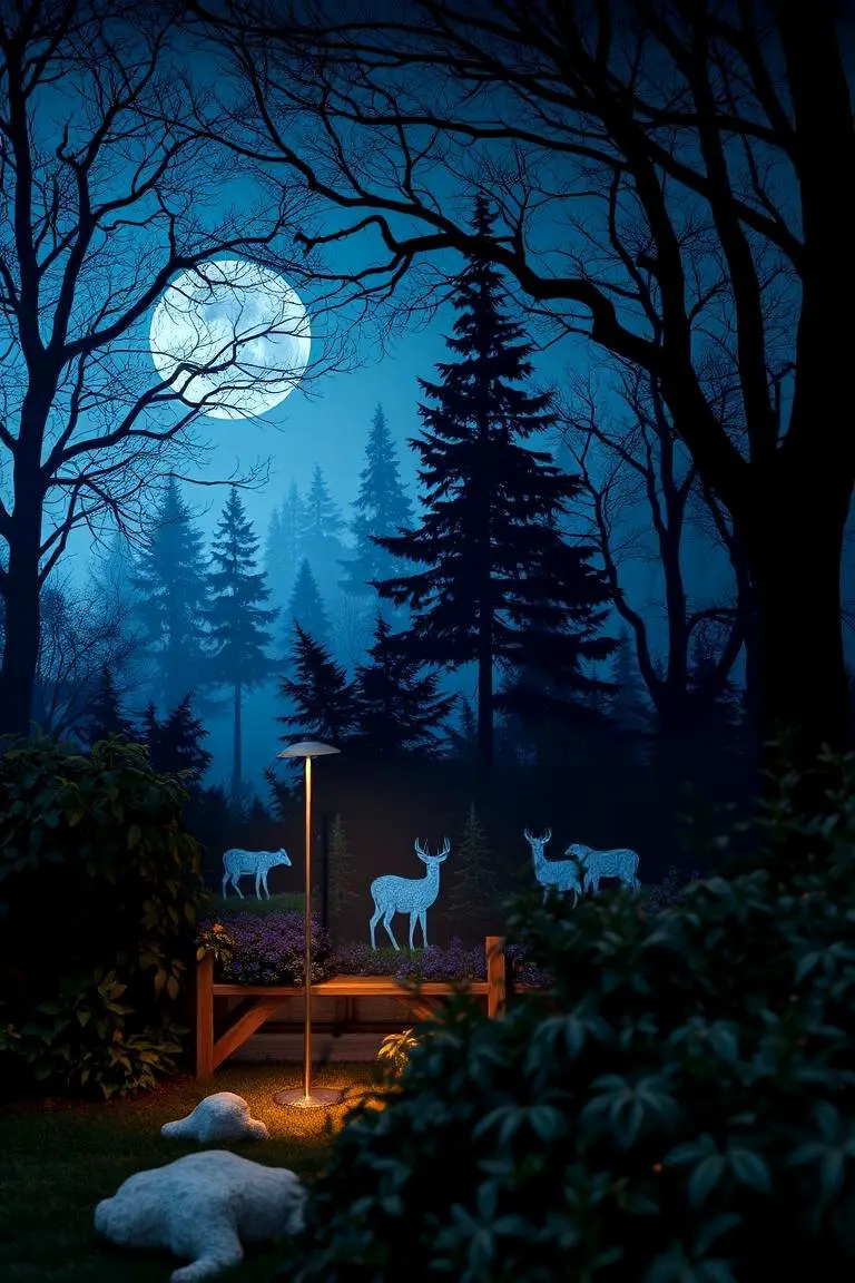 Mystical Woodland Mural