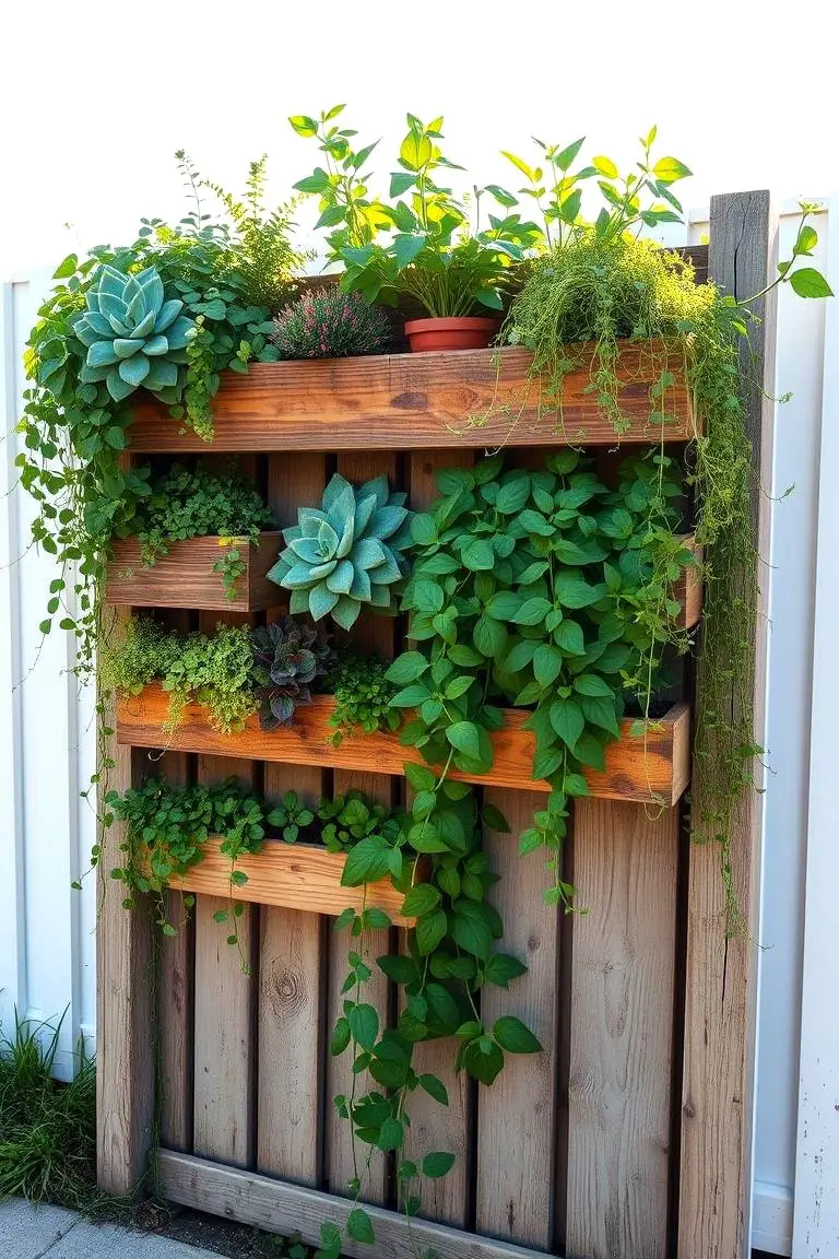 Thrifty Vertical Gardening
