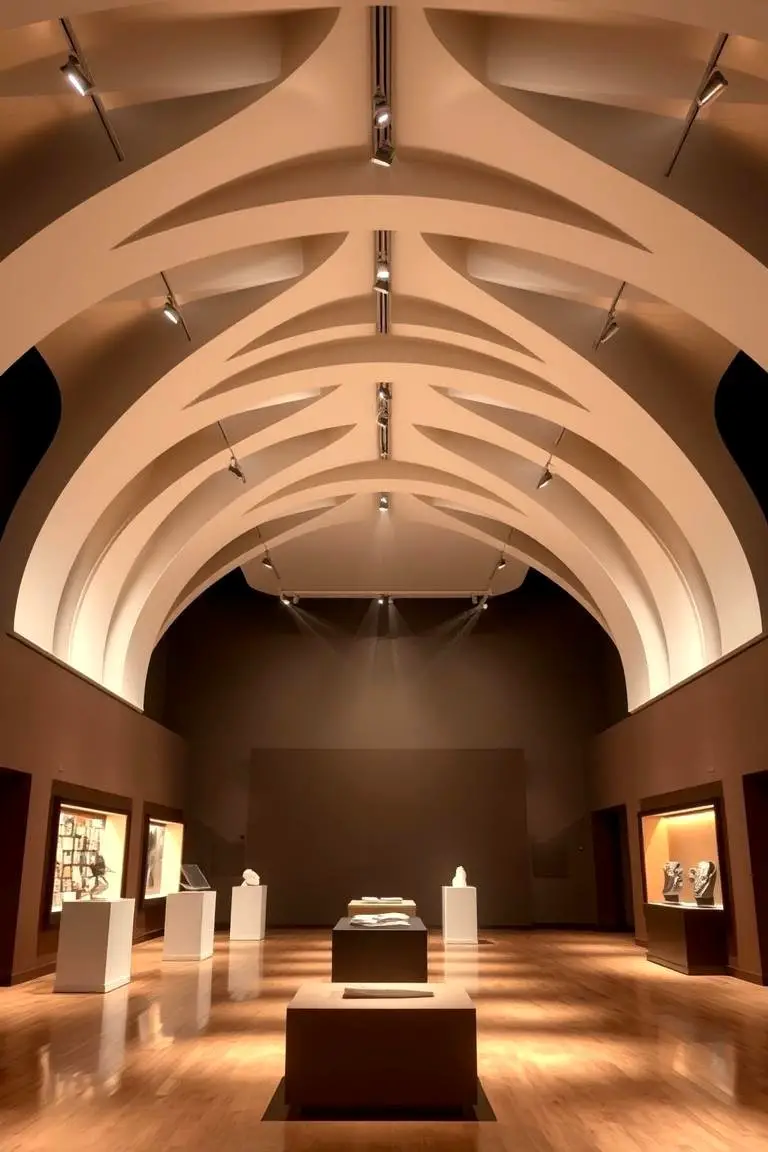 Sculptural Statement Beams