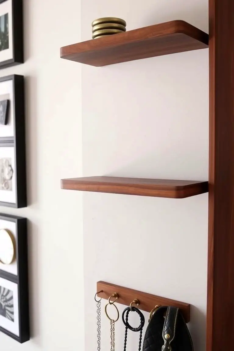 Floating Shelves for Jewelry