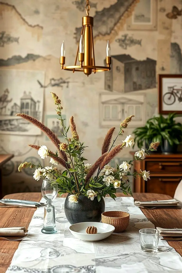 Vintage-Inspired Mural