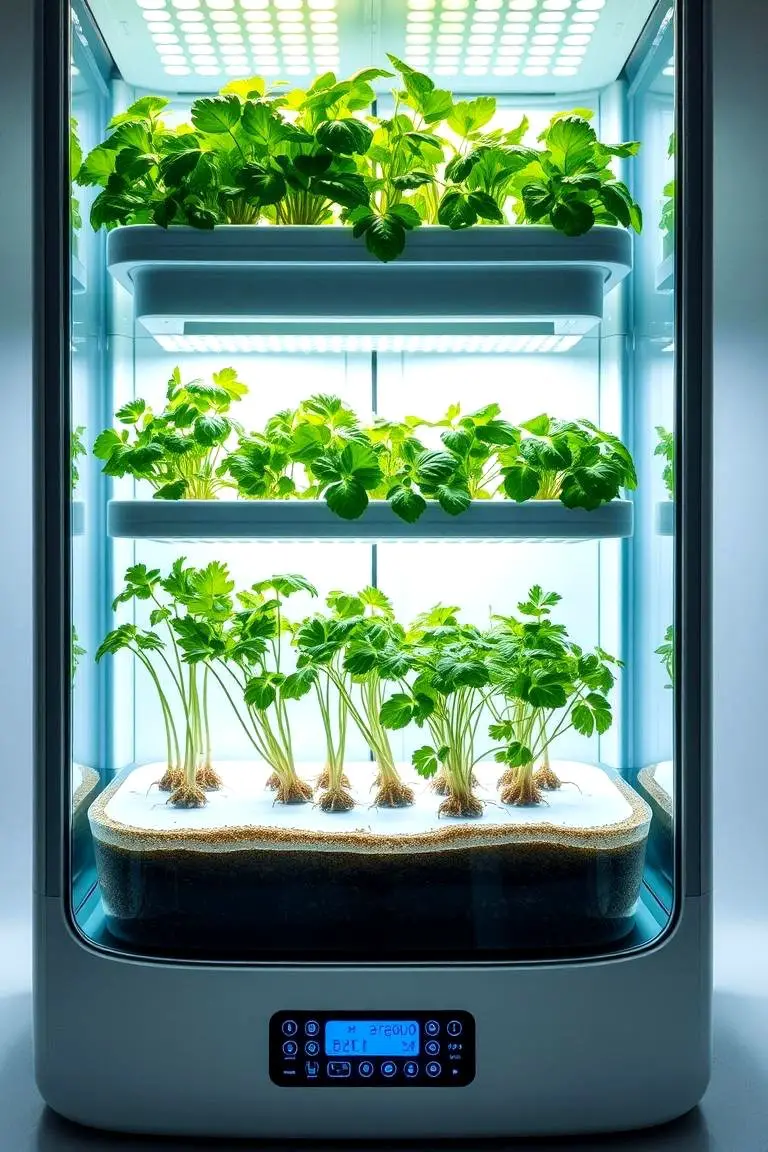 Smart Tech-Enhanced Herb Garden