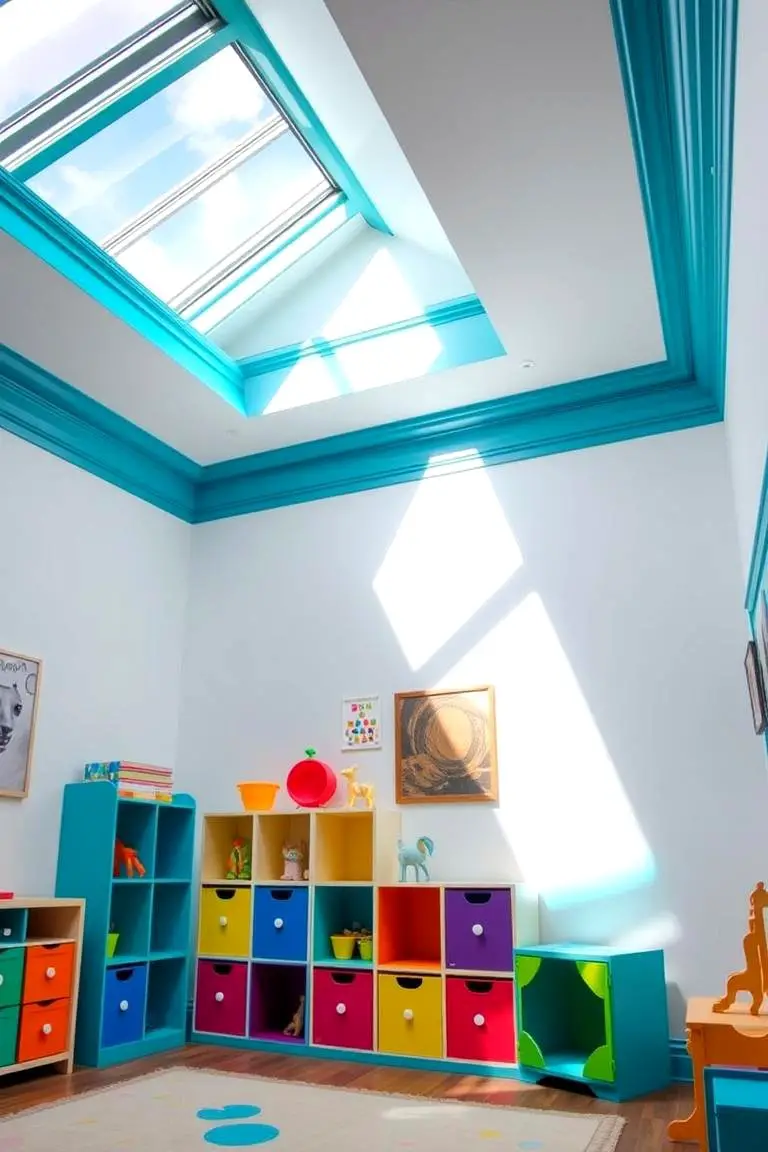 Vibrant Colorful Crown Molding