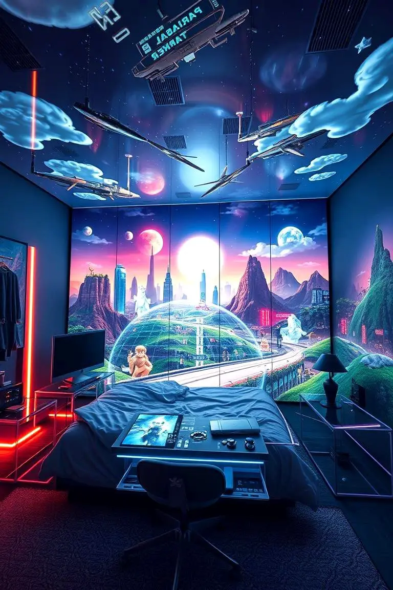 Futuristic Wall Art