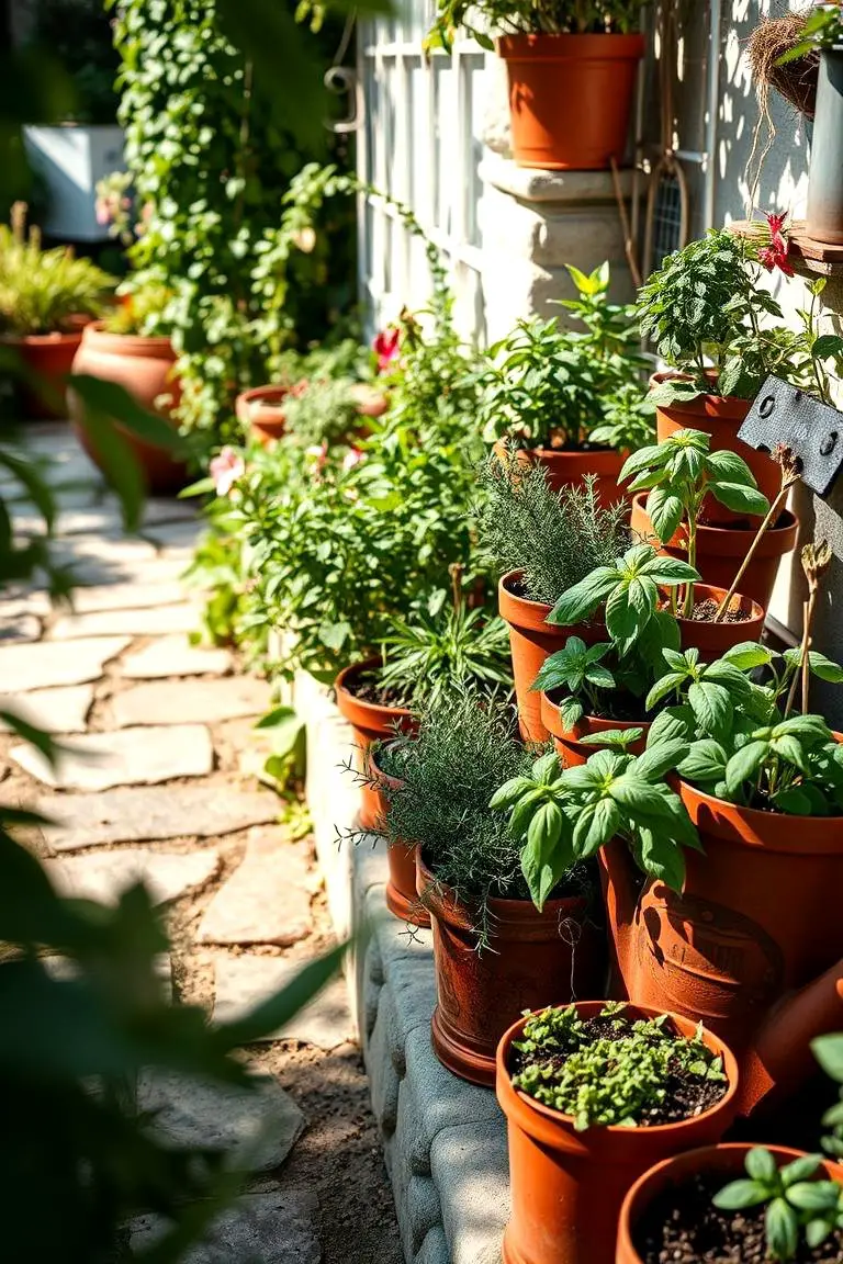 Vibrant Herb Garden Haven