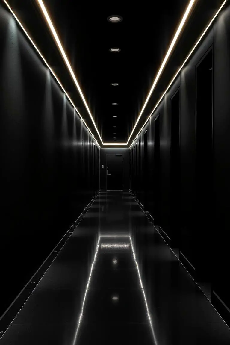 Brightened Dark Interiors