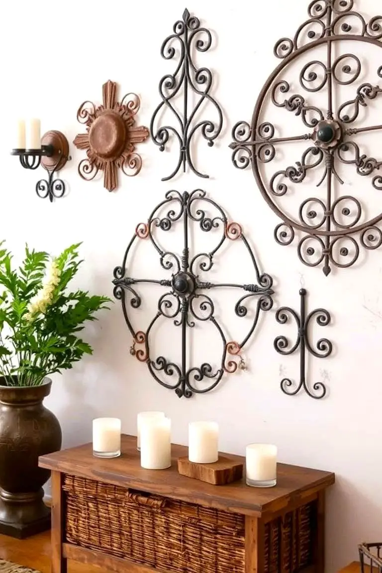 Wrought Iron Decorative Pieces