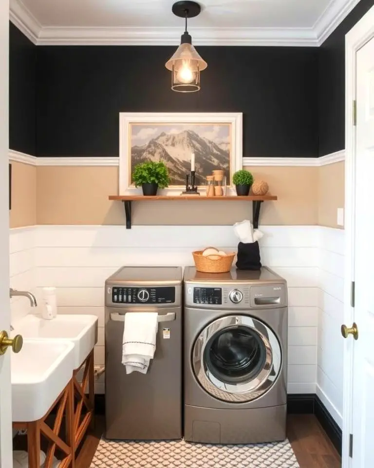 Two-Tone Shiplap Design