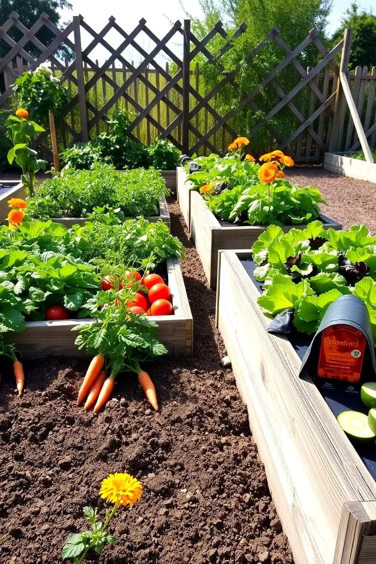 Quaint Vegetable Patch