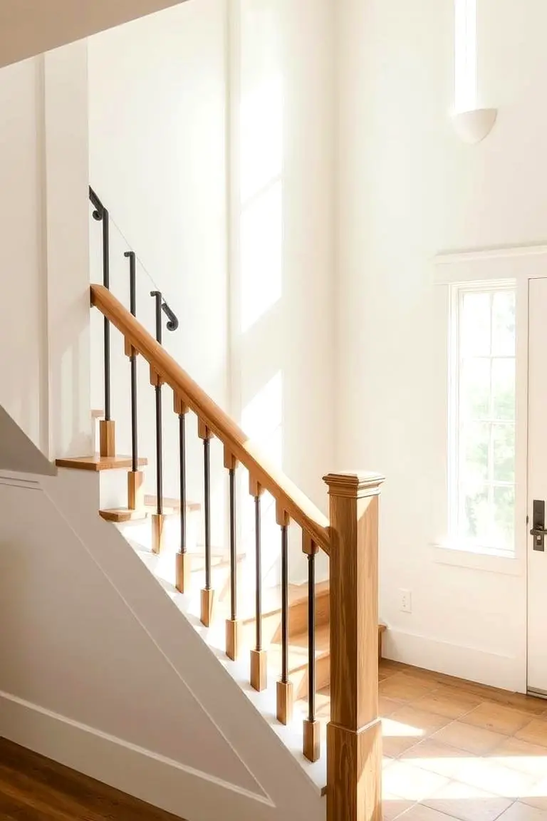 Elegant Ladder Railing