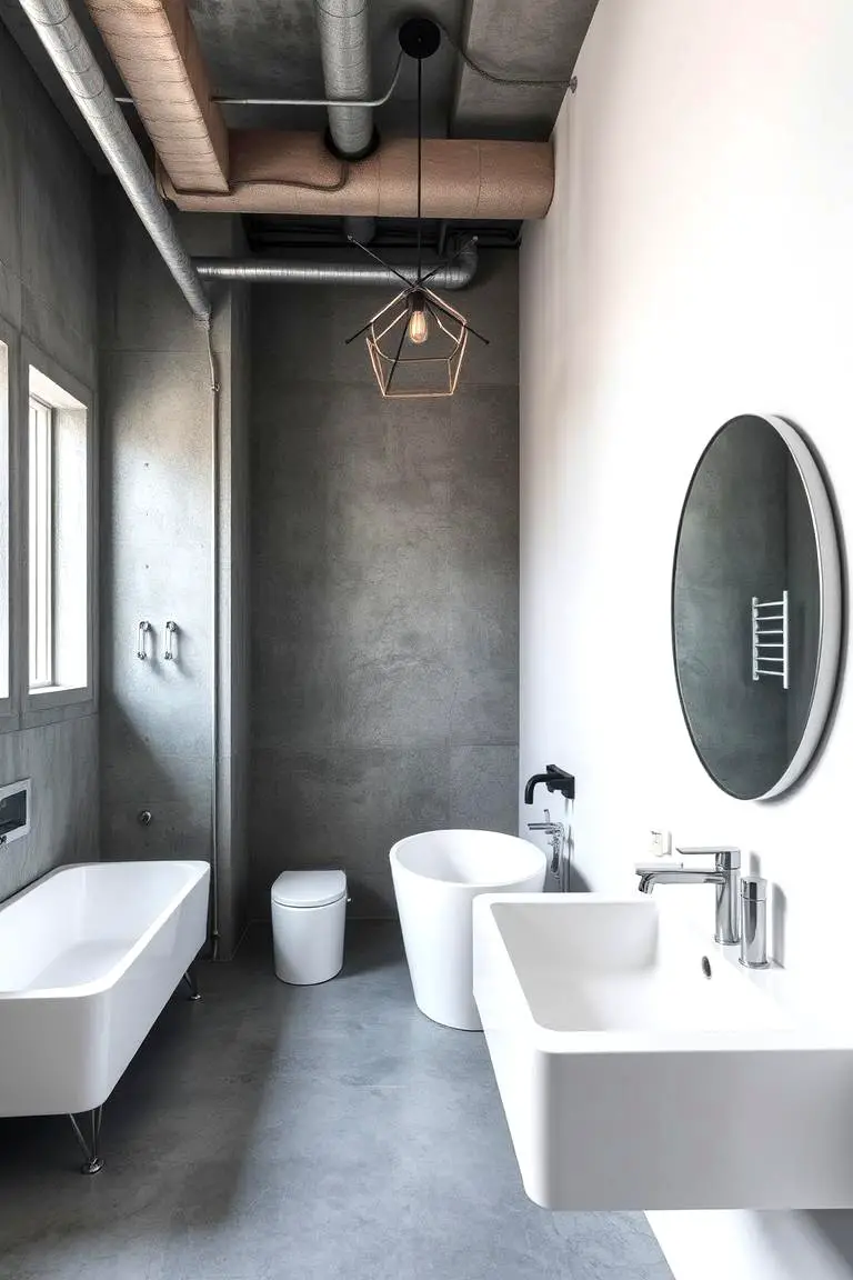 Industrial Chic Grey Oasis