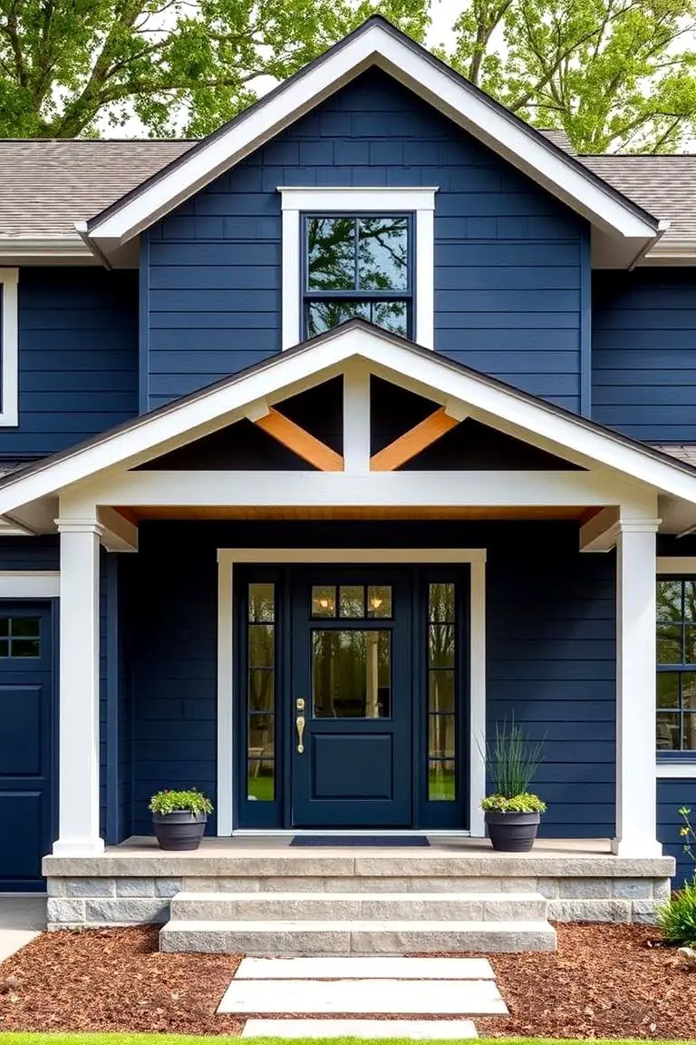 Bold Navy Blue Brilliance