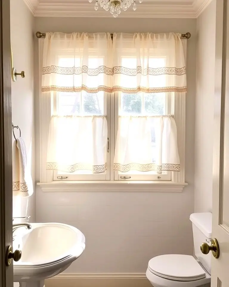 Café Curtains for Vintage Charm