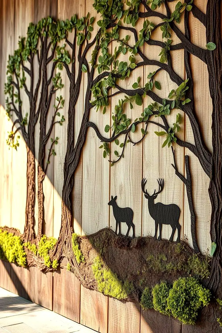Eco-Friendly Murals for Green Gardens