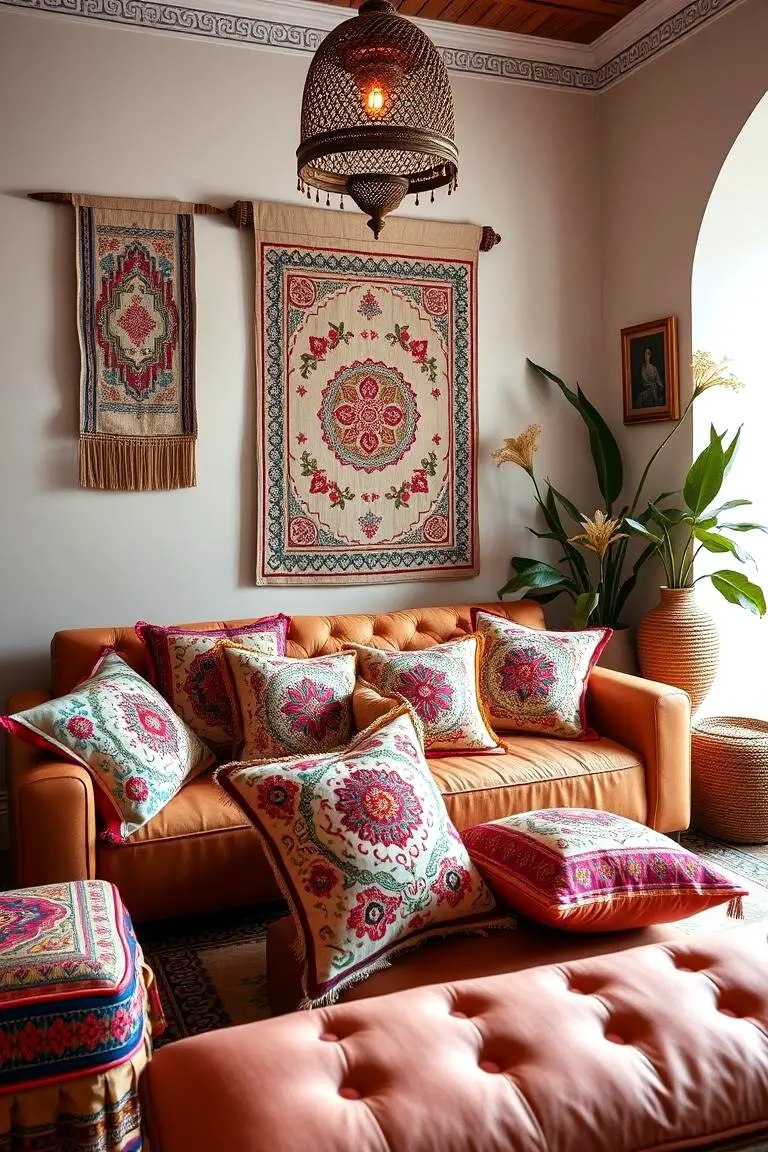 Hand-Stitched Embroidery Accents