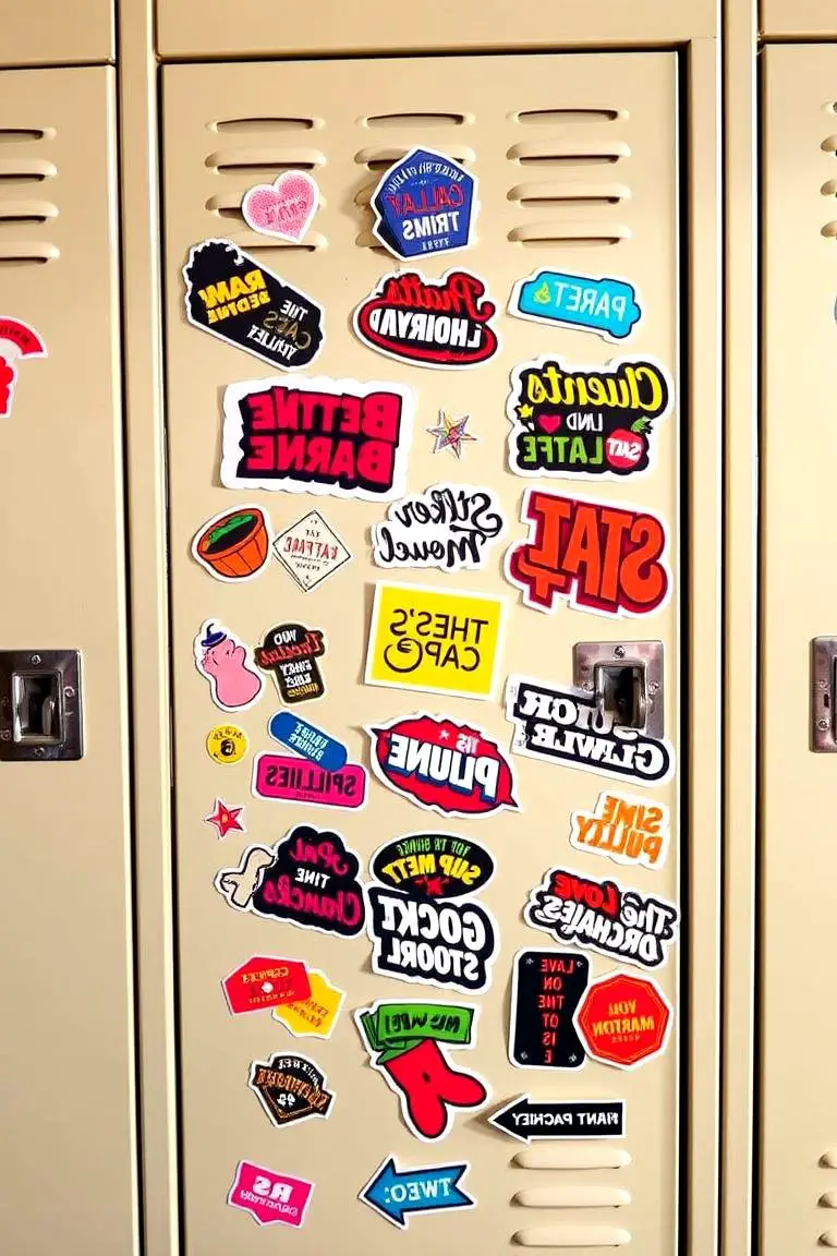 Vibrant Sticker Statements