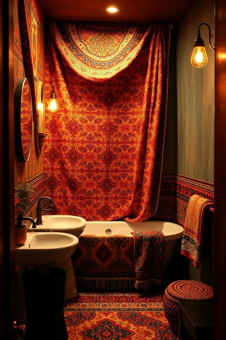 Bohemian Tapestry Wall